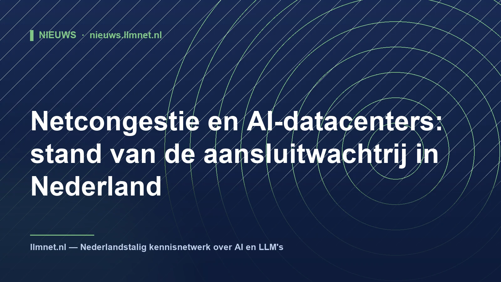 Illustratie: Netcongestie en AI-datacenters: stand van de wachtrij