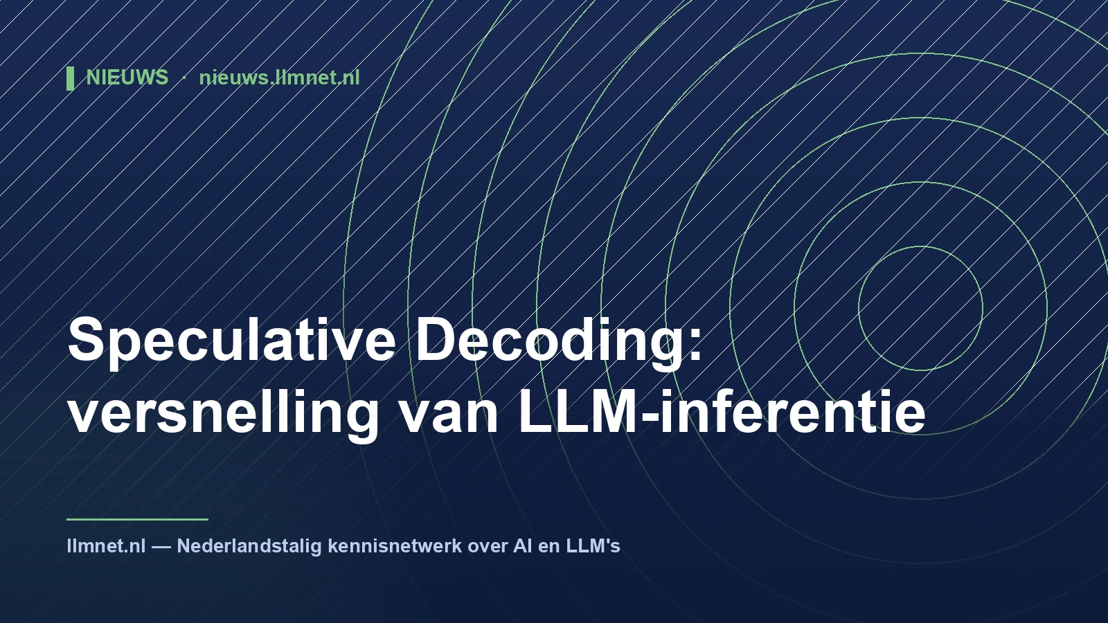 Speculative Decoding: versnelling van LLM-inferentie