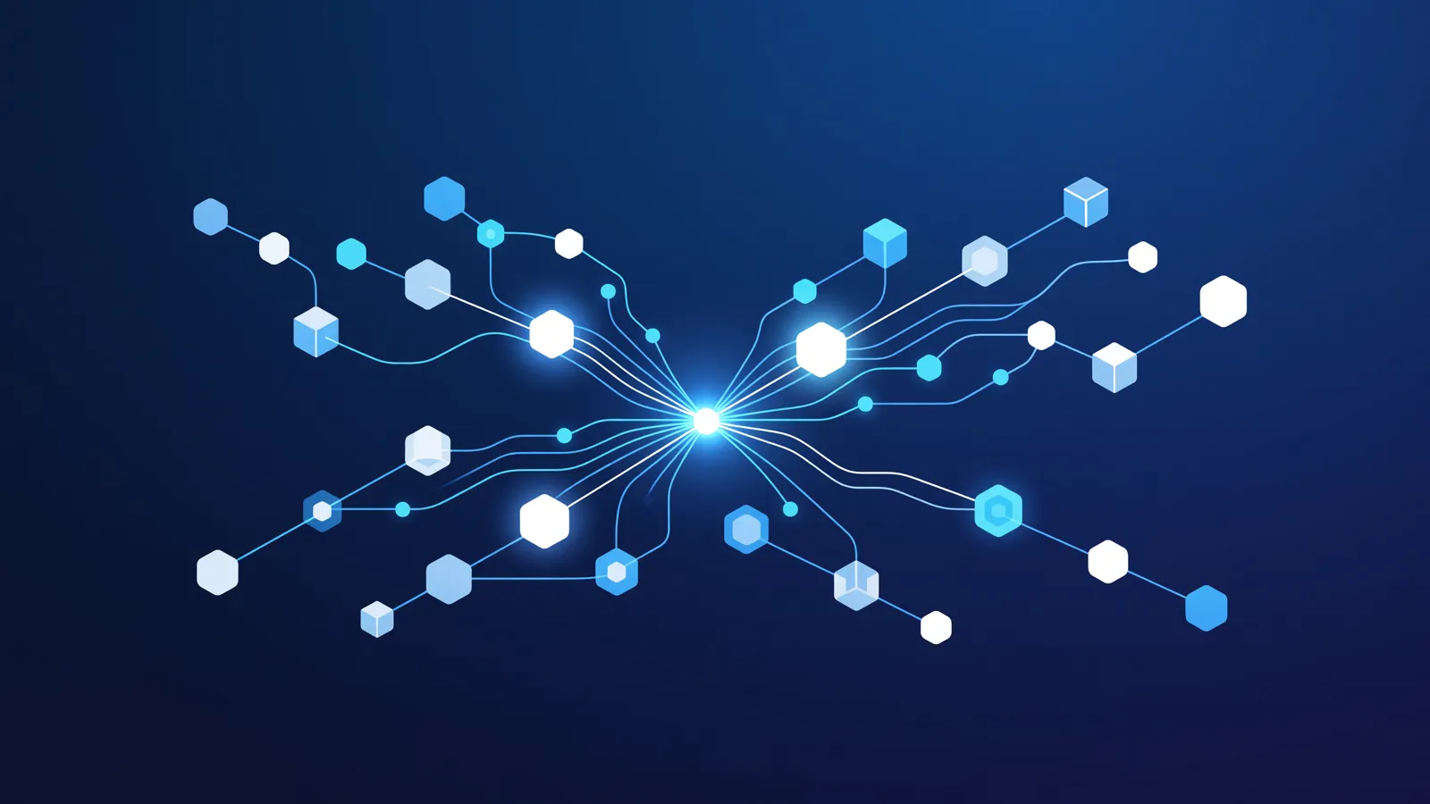 Illustratie: Synthetische data: Waarom AI-modellen steeds vaker van elkaar leren